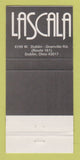 Matchbook Cover - La Scala Italian Bistro Dublin OH 30 Strike