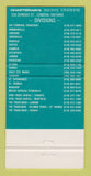 Matchbook Cover - Charterways Transportation Trucking London ON 30 Strike