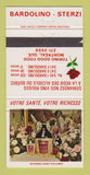 Matchbook Cover - Bardolino Sterzi Montreal QC Liquor 30 Strike