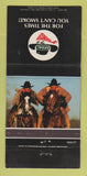 Matchbook Cover - Skoal Chewing Tobacco 30 Strike