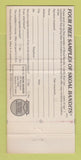 Matchbook Cover - Skoal Chewing Tobacco 30 Strike