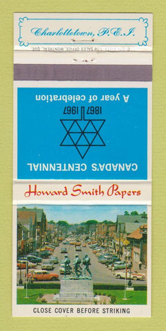 Matchbook Cover - Howard Smith Papers Domtar Canada 1967 30 Strike