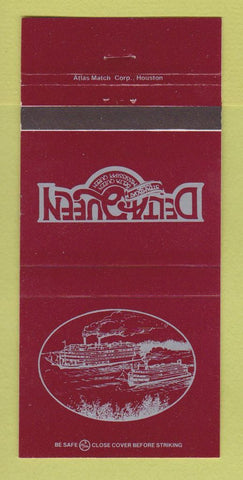 Matchbook Cover - Delta Queen Steamboat 30 Strike