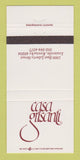 Matchbook Cover - Casa Grisanti Louisville KY 30 Strike