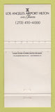 Matchbook Cover - Alexander's Los angeles Airport Hilton CA WEAR 30 Strike