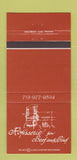 Matchbook Cover - Rotisserie for Beef and Bird Houston TX 30 Strike
