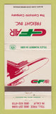 Matchbook Cover - CF Air Freight San Mateo CA 30 Strike