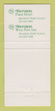 Matchbook Cover - Sheraton Hotel West Port Plaza St Louis MO 30 Strike