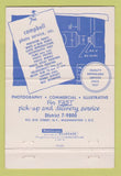 Matchbook Cover - Campbell Photo Service Washington DC 40 Strike