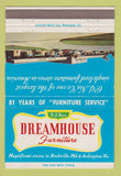 Matchbook Cover - Dreamhouse Furniture Arlington VA Rockville MD 40 Strike