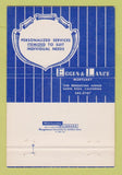 Matchbook Cover - Eggen & Lance Mortuary Santa Rosa CA 40 Strike