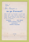 Matchbook Cover - Ottaviano's Sartorial Bar Clothes  40 Stick