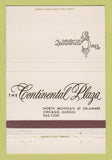 Matchbook Cover - Continental Plaza Chicago IL The Consort 40 Strike