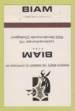 Matchbook Cover - Biam Suede Oudegem  40 Strike