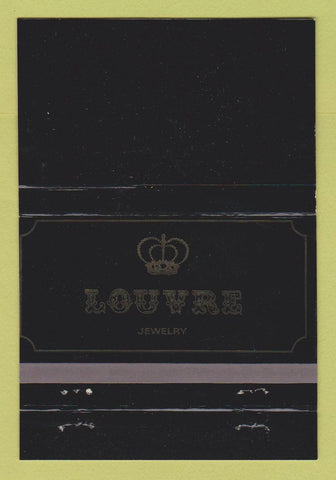 Matchbook Cover - Louvre Jewelry Los Angeles CA 40 Strike