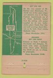 Matchbook Cover - Sky Line Inn Manchester VT WORN 40 Stick