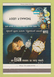 Matchbook Cover - Elgin Watches Thomas P Leddy 40 Strike