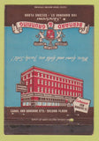 Matchbook Cover - Bernard Grunning Jewelry  40 Strike