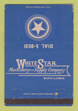 Matchbook Cover - White Star Machinery Supply Wichita KS 40 Strike