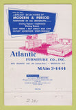 Matchbook Cover - Atlantic Furniture Brooklyn NY 40 Strike