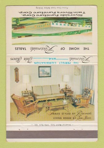 Matchbook Cover - Riverside Furniture Corp Fort Smith AR 40 Strike