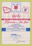 Matchbook Cover - Riverside Furniture Corp Fort Smith AR 40 Strike