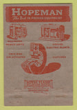 Matchbook Cover - Hopeman Equipment Seminole Duncan Oklahoma City WEAR 40 Strike