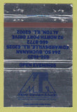 Matchbook Cover - Meyer TV Audio Alton Edwardsville IL WEAR 40 Strike