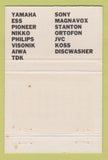 Matchbook Cover - Meyer TV Audio Alton Edwardsville IL WEAR 40 Strike
