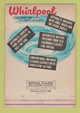 Matchbook Cover - Whirlpool Appliances San Carlos CA Radio 40 Strike