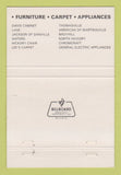Matchbook Cover - Foxworthy Home Furnishings Maysville KY 40 Strike