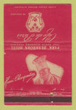 Matchbook Cover - Cafe de Paris Chicago IL Park Dearborn Hotel WEAR 40 Strike
