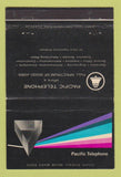 Matchbook Cover - Pacific Telephone CA California WEAR 40 Strike