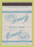 Matchbook Cover - Ernest Hair Salon Milwaukee WI 40 Strike