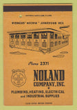 Matchbook Cover - Noland Plumbing Heating Electrical Macon GA 40 Strike