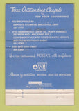 Matchbook Cover - Nosek Sons Funeral Homes Brecksville OH WEAR 40 Strike
