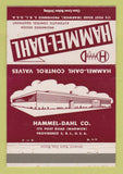 Matchbook Cover - Hammel Dahl Control Valves Providence RI 40 Strike