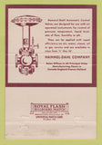 Matchbook Cover - Hammel Dahl Control Valves Providence RI 40 Strike