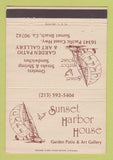 Matchbook Cover - Sunset Harbor House Sunset Beach CA 40 Strike