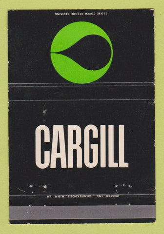 Matchbook Cover - Cargill 40 Strike