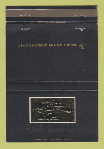 Matchbook Cover - Salishan Lodge Gleneden Beach OR 40 Strike