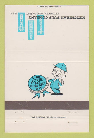 Matchbook Cover - Ketchikan Pulp Company AK 40 Strike