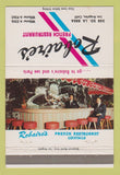 Matchbook Cover - Robaire's French Restaurant Los Angeles CA 40 Strike