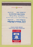 Matchbook Cover - US Army Recruiting Columbus OH 40 Strike