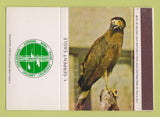 Matchbook Cover - Jurong Bird Park Singapore Serpent Eagle WEAR 40 Strike