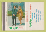 Matchbook Cover - Rough Riger Clothes Greg's Corning CA 40 Strike