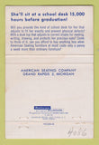 Matchbook Cover - American Seating Chattanooga TN desks WEAR 40 Strike