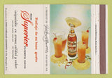 Matchbook Cover - Ron Superior Rum Mayaguez Puerto Rico Liquor 40 Strike