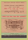 Matchbook Cover - JT Schusler Tailor Clothes St Paul MN 40 Strike