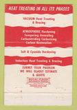 Matchbook Cover - Industrial Heat Treading Derby CT 40 Strike
